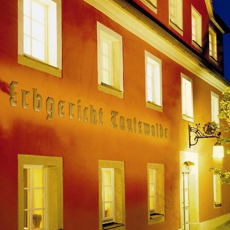 Landidyll Hotel Erbgericht Tautewalde Wilthen ภายนอก รูปภาพ
