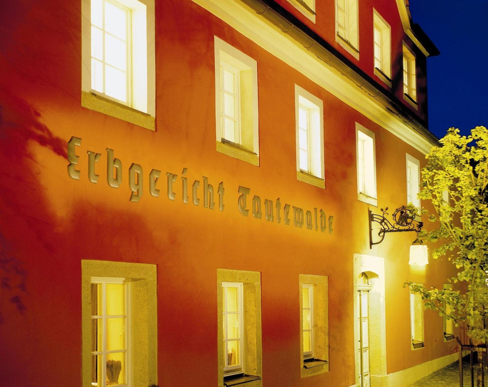Landidyll Hotel Erbgericht Tautewalde Wilthen ภายนอก รูปภาพ