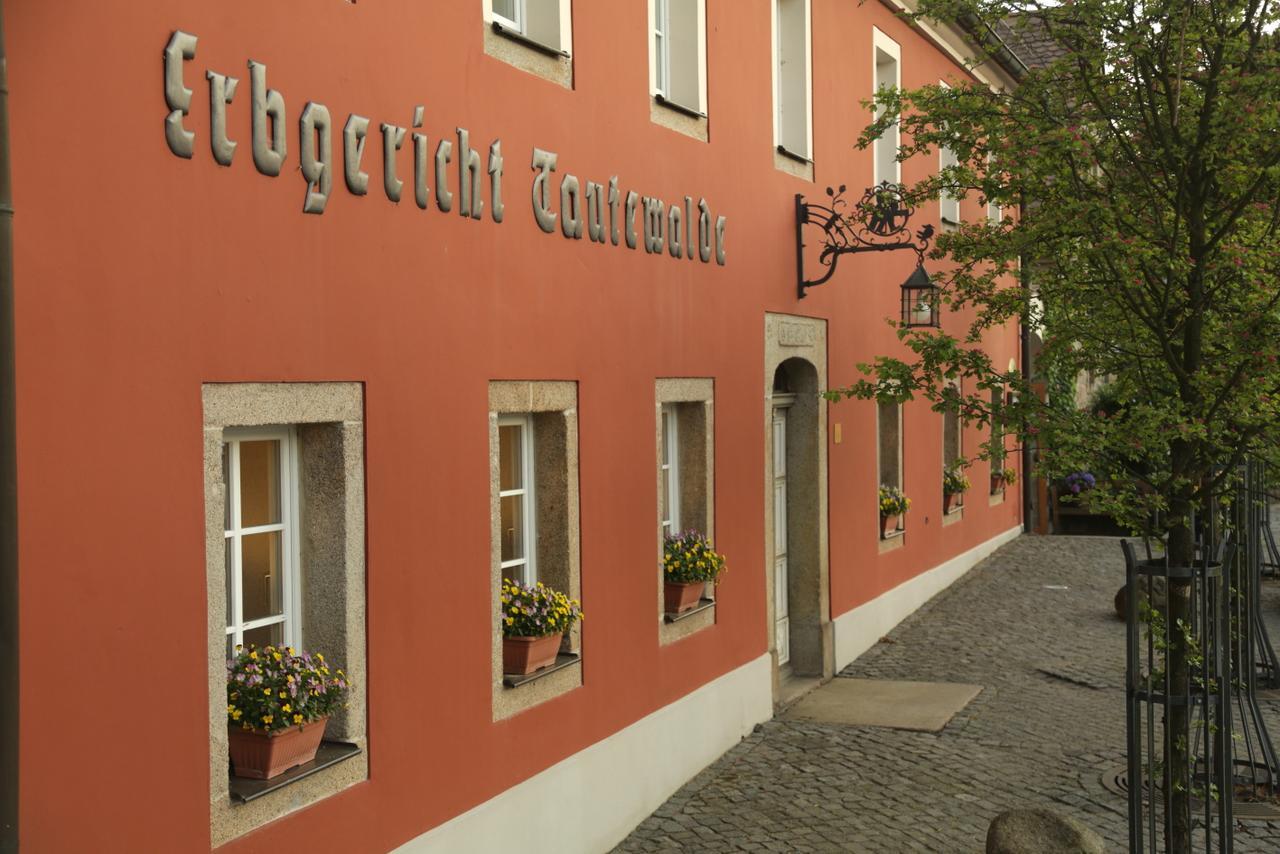 Landidyll Hotel Erbgericht Tautewalde Wilthen ภายนอก รูปภาพ